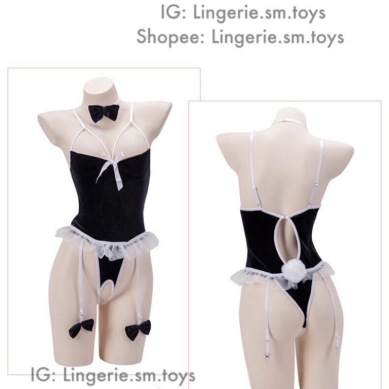 my1758.Cosplay Thỏ Áo Liền Thân Quần Lộ Đũng Quyến Rũ • Bunny Girl • Bodysuit Jumsuit Gợi Cảm • Cosplay Sexy