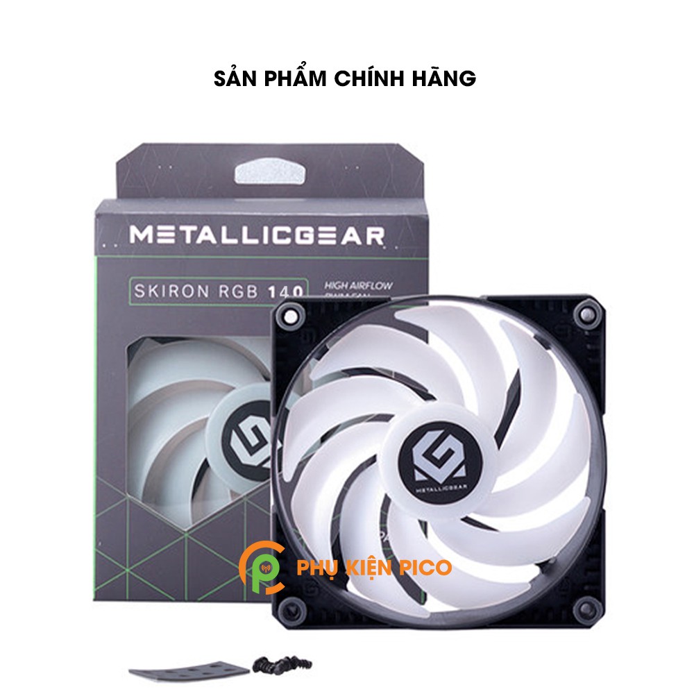 Quạt tản nhiệt case máy tính Phanteks MetallicGear Skiron 140mm - Quạt fan case 14 MetallicGear Skiron 14cm