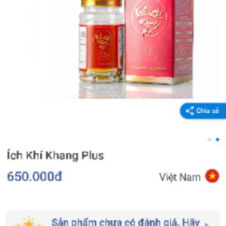 Ích khí khang plus Việt Nam