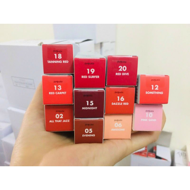 Son Thỏi Lì Romand Zero Gram Matte Lipstick