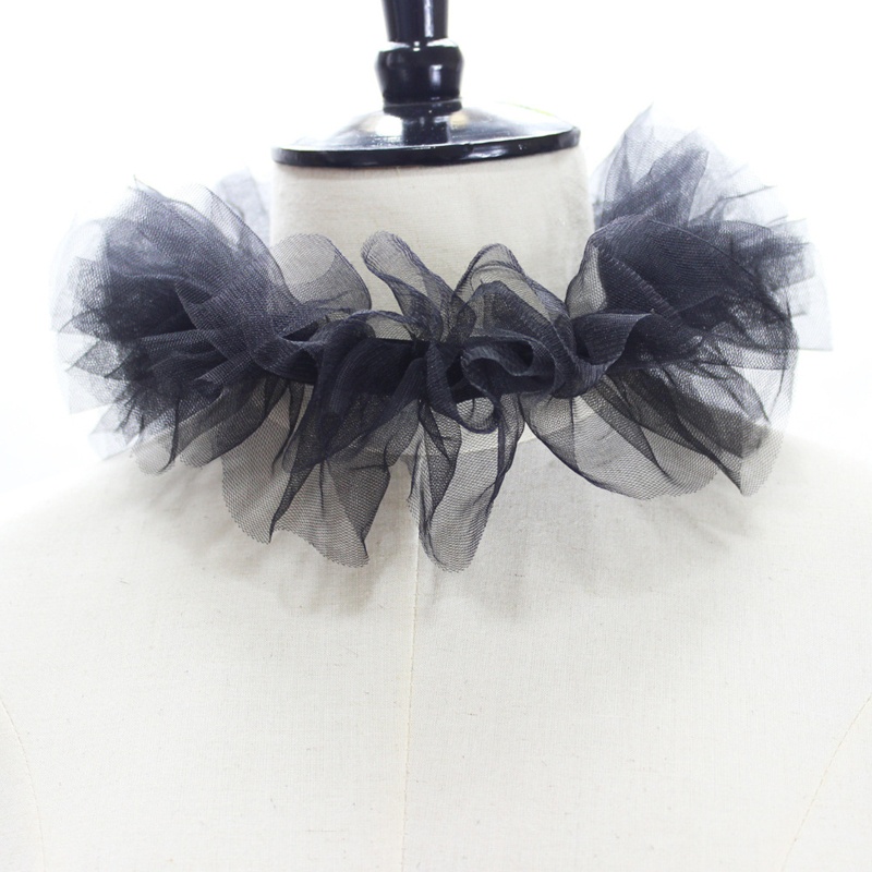 Vòng Cổ Choker Giả Lông Xù Nhiều Lớp Hóa Trang Chú Hề Cho Nữ