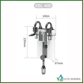 Máy lọc treo XIAOLI - Hang On Filter tích hợp lọc váng mặt nước hồ cá thủy sinh