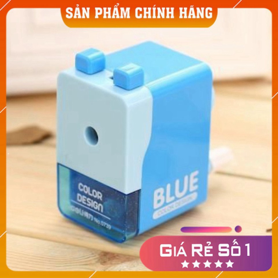 Gọt Bút Chì Quay Tay 0739 - Đồ Dùng Học Tập - Ánh Dương - Máy Chuốt Bút Chì Dễ Thương