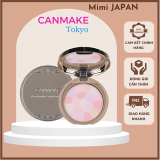 Phấn phủ đa sắc 5 màu canmake marshmallow abloom 01 02