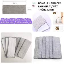 Bông lau nhà thay thế sử dụng cho bộ lau nhà tự vắt, bông lau thay thế