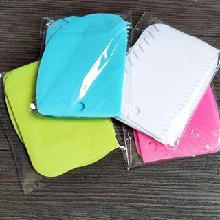 Bộ 3 Miếng Nhựa Chà Láng trắng