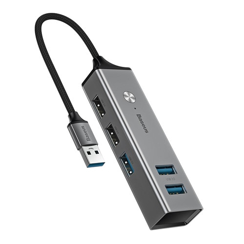 Bộ chuyển đổi Baseus USB Or Type C 3.0 sang 3 USB3.0 + 2 USB2.0 OTG HUB cho Macbook | BigBuy360 - bigbuy360.vn