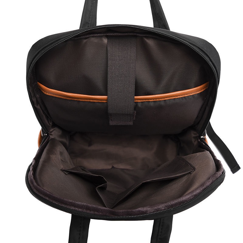 New casual 14-inch computer bag women's backpack fashion simple large capacity schoolbag Oxford cloth business travel backpack