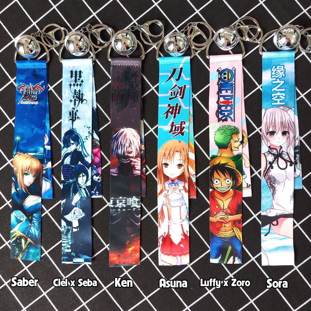 Móc Khóa Dây Chuông Anime (Nhiều Mẫu)