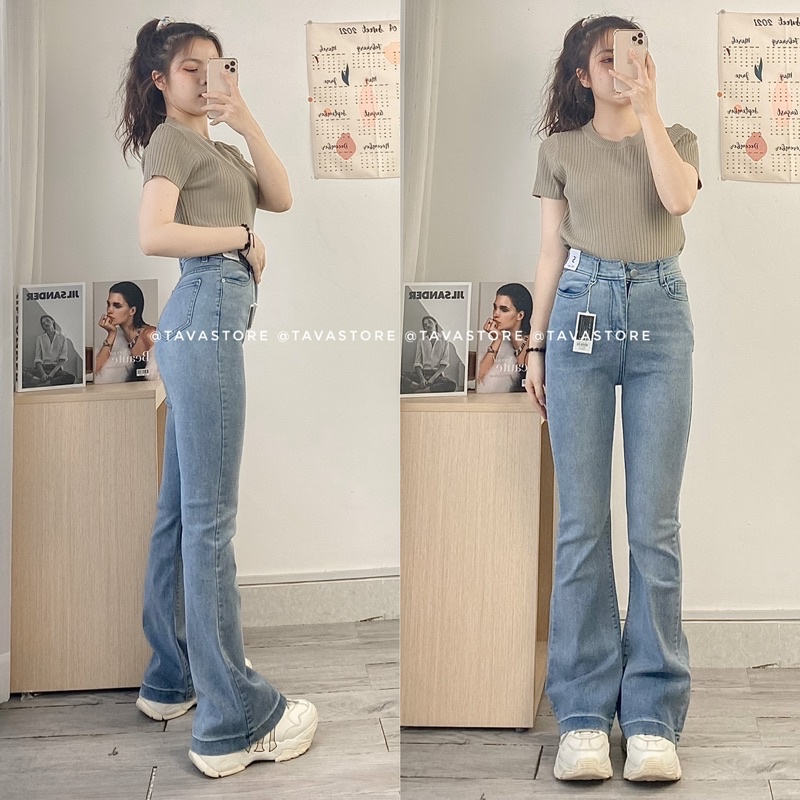 Quần Flare Jean