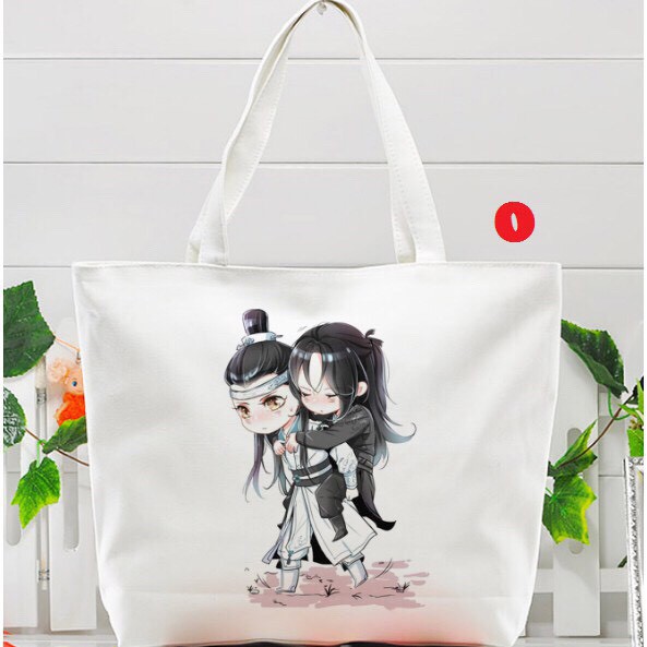 * HOT SALE * Túi vải bố &quot;Ma đạo tổ sư&quot; chibi