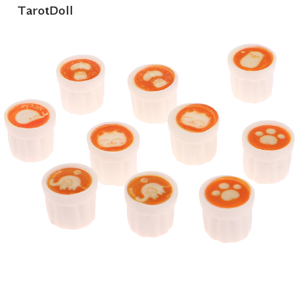 Set 10 Ly Nước Mini Tỉ Lệ 1: 12 Cho Nhà Búp Bê