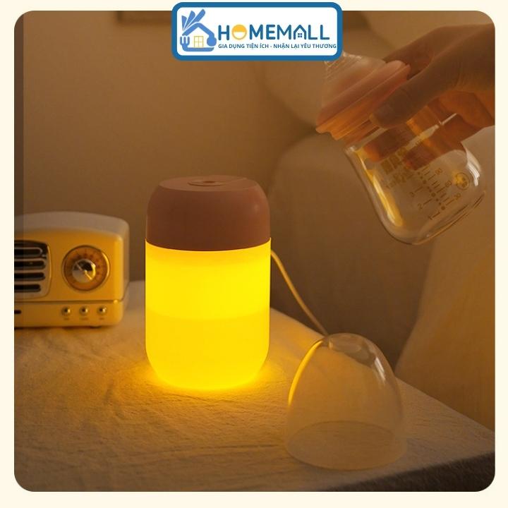 Máy xông tinh dầu kiêm đèn ngủ - Máy phun sương tạo ẩm khuếch tán tinh dầu dung tích 260ml MX9