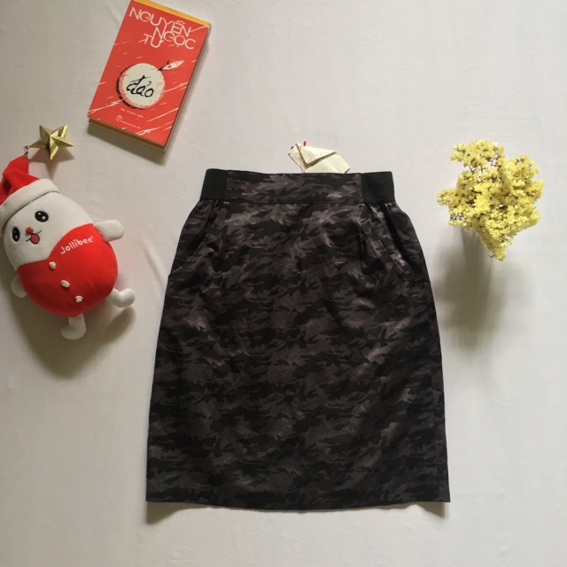 Chân váy rằn ri new tag