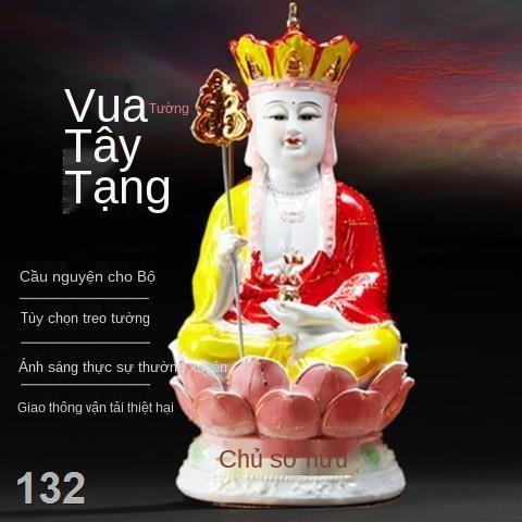 ZGốm Sứ Địa Tạng Vương Bồ Tát Sao Pô Tam Thánh Tượng Phật Đồ Trang Trí Chuyên Dùng Cho Trang Trí Nội Thất Gia Đình Lối V