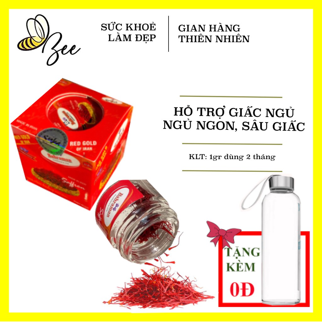 [CHÍNH HÃNG - CÓ SẴN] 1GR SAFFRON NHỤY HOA NGHỆ TÂY