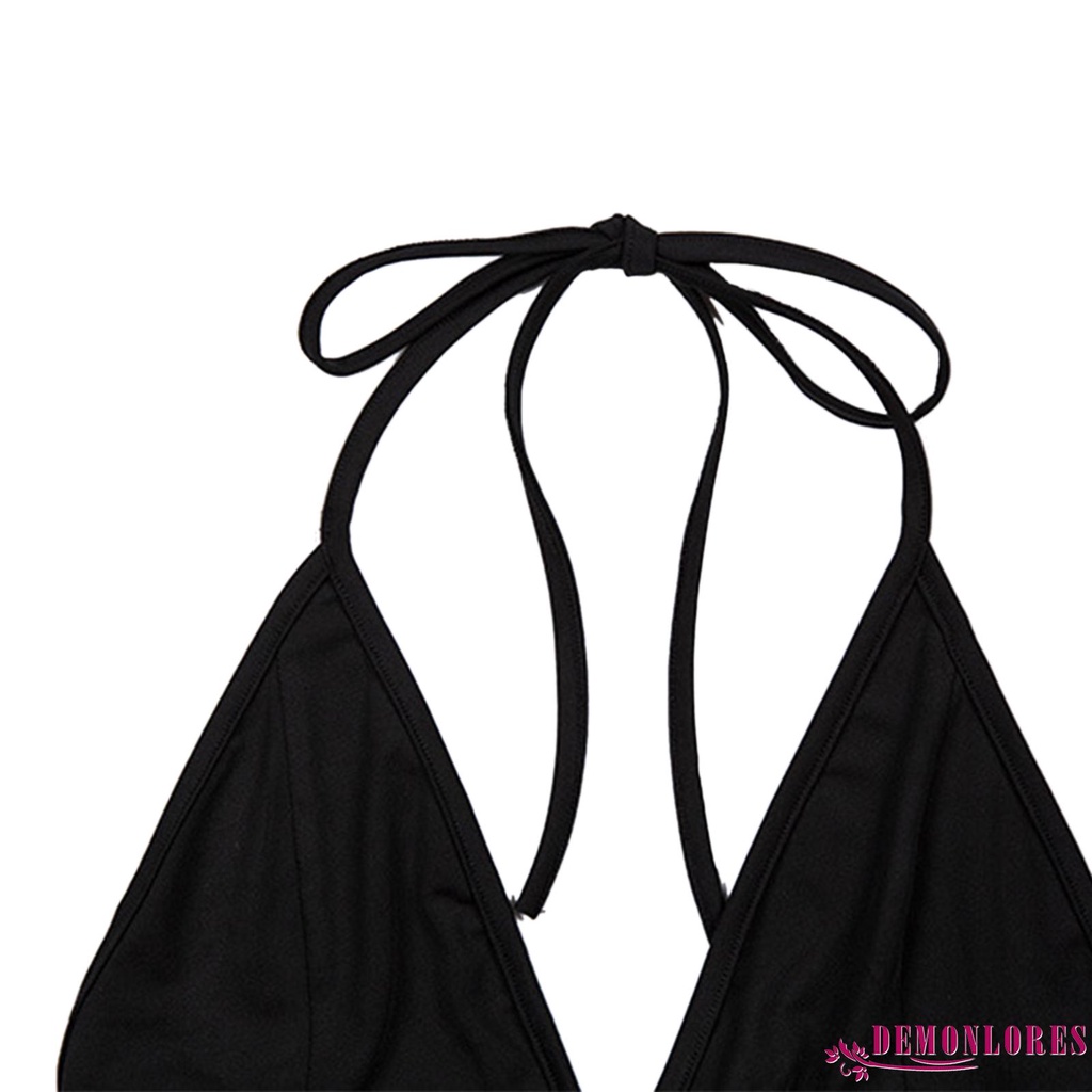 Áo Lửng Cổ Yếm Hở Lưng Quyến Rũ Gợi Cảm Dành Cho Nữ