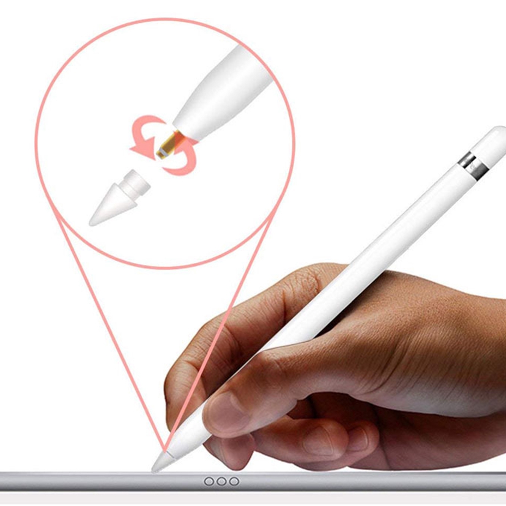 Bộ 2 đầu ngòi bút thay thế chuyên dụng cho bút Apple Ipad Pro Pencil 1/2 | BigBuy360 - bigbuy360.vn