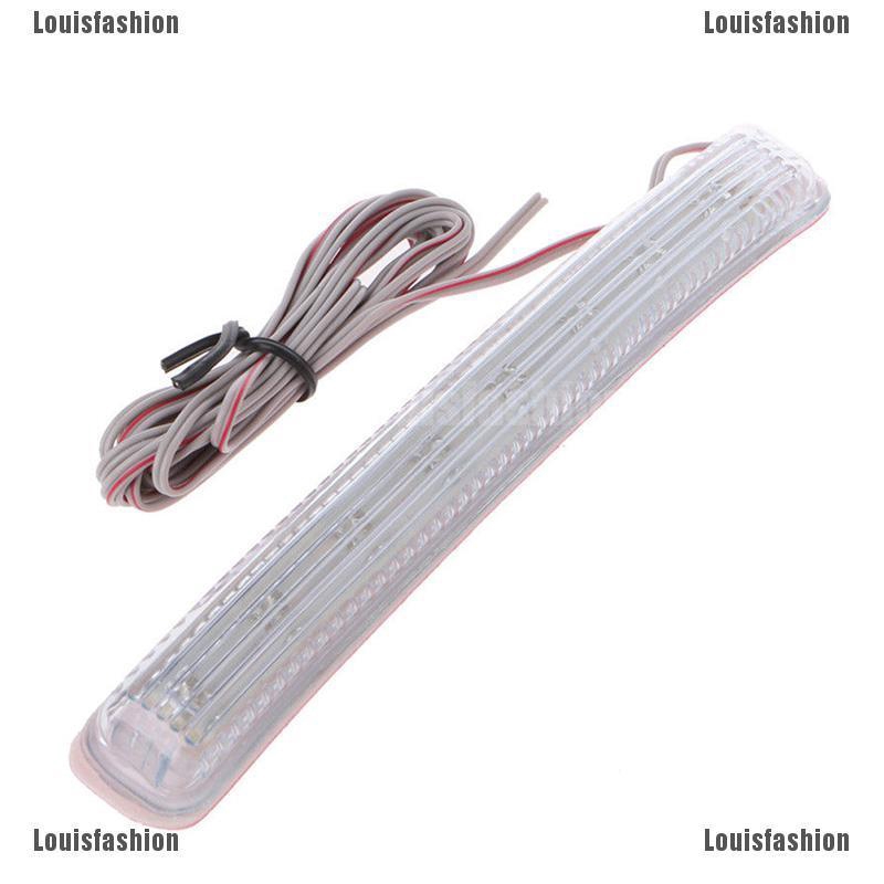 Bộ 2 Đèn led Gắn Gương Chiếu Hậu Cho Xe Hơi 9 smd12v Dài 16.5cm Chiều Dài 2.5cm