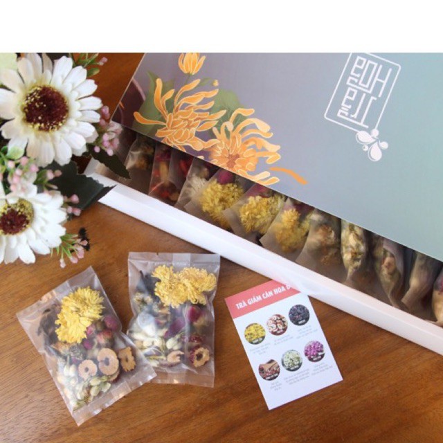 HỘP TRÀ HOA REDMELON 30 GÓI (thanh nhiệt, dưỡng nhan, an thần, giải độc tố tặng kèm bình) | BigBuy360 - bigbuy360.vn