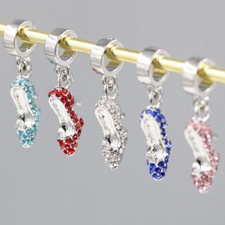 Charm chiếc giày đính đá nhiều màu - Linhcharms