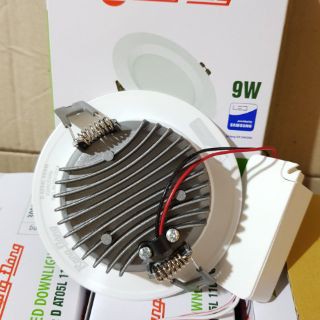 Đèn LED Âm trần Downlight Đổi Màu 3 Chế Độ Rạng Đông 7W, 9W, 12W Viền Trắng ,Vàng, Bạc