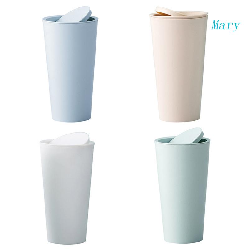 Thùng Rác Mini Tự Động Đa Năng Có Nắp Dễ Lắp Đặt Cho Xe Hơi Ốp
