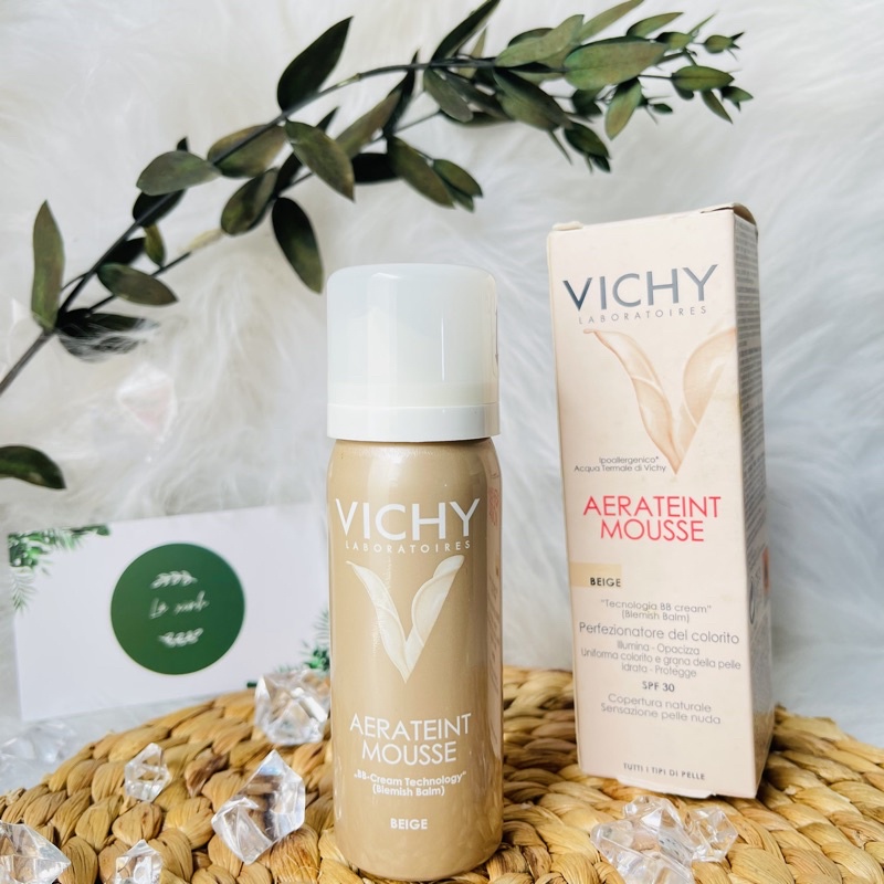 Kem nền VICHY - Aerateint Mousse BB-Cream