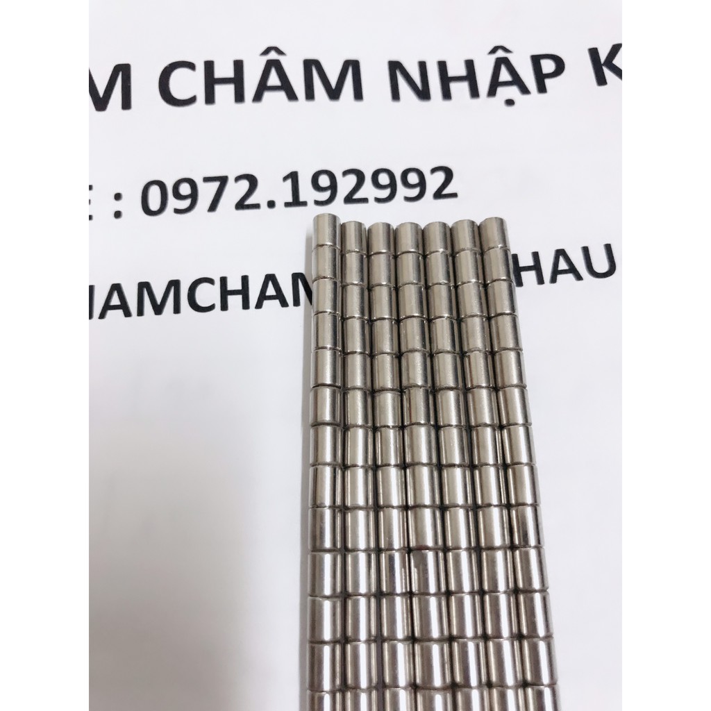 Nam châm vĩnh cửu 4x4mm