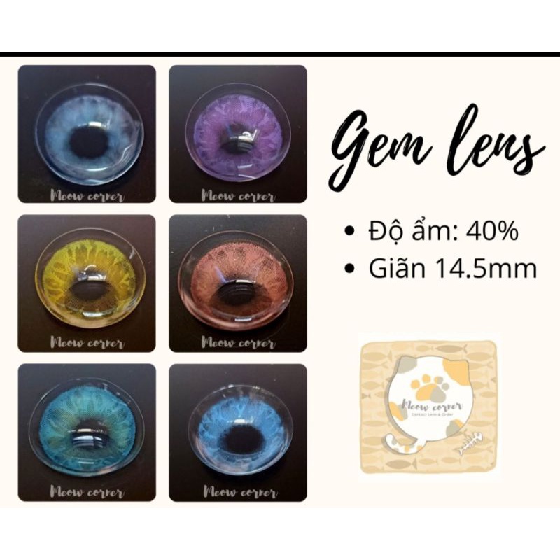 Lens teen GEM lấp lánh