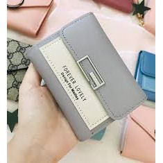 ( Cực Rẻ ) Ví Mini Forever Lovely Da Pu Siêu Đẹp