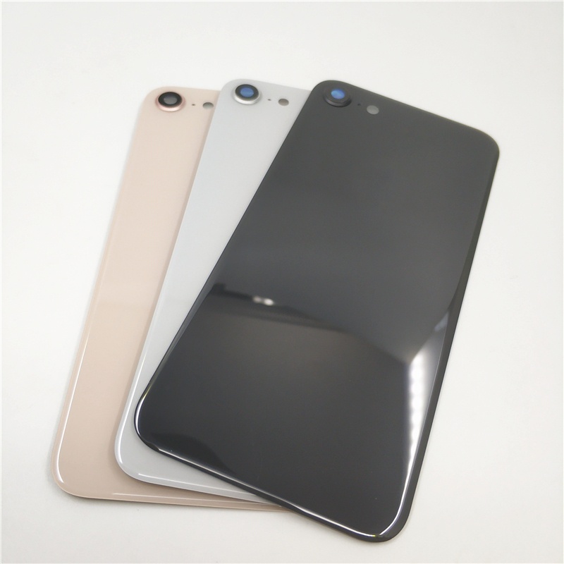 Ốp Điện Thoại Mặt Kính Có Khung Bảo Vệ Camera Cho iPhone 8 Plus iPhone 8