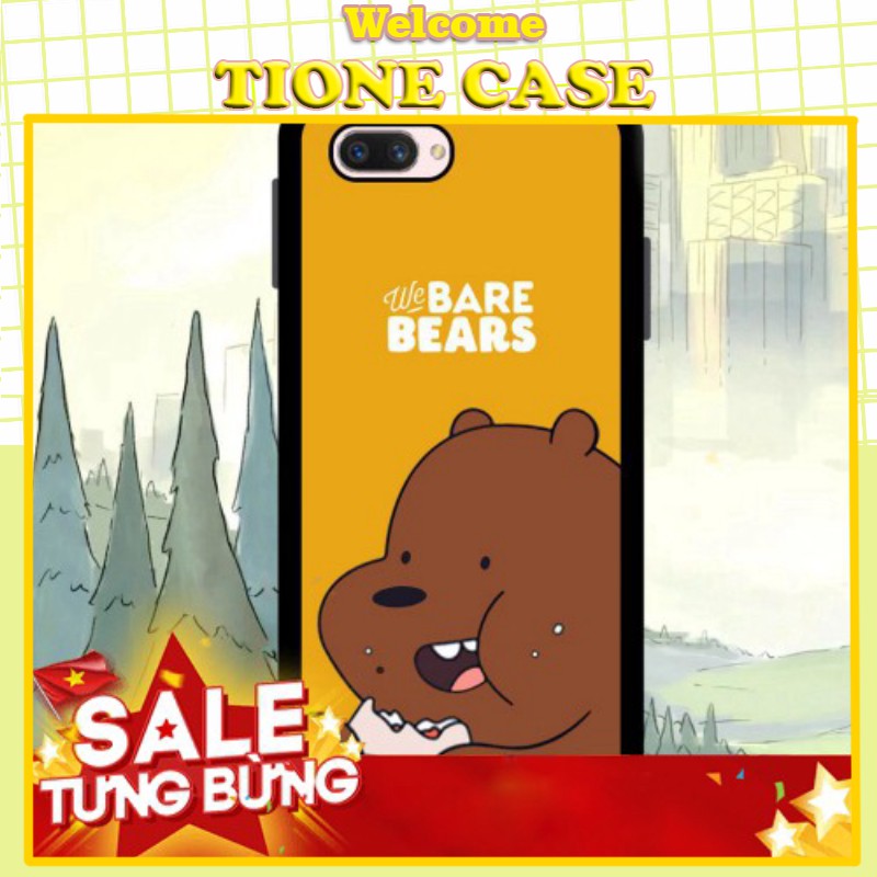 ỐP LƯNG OPPO A3S A5 A83 A71 A59 F1S - ỐP LƯNG BTS BAREBEAR VIỀN DẺO LƯNG CỨNG . ...