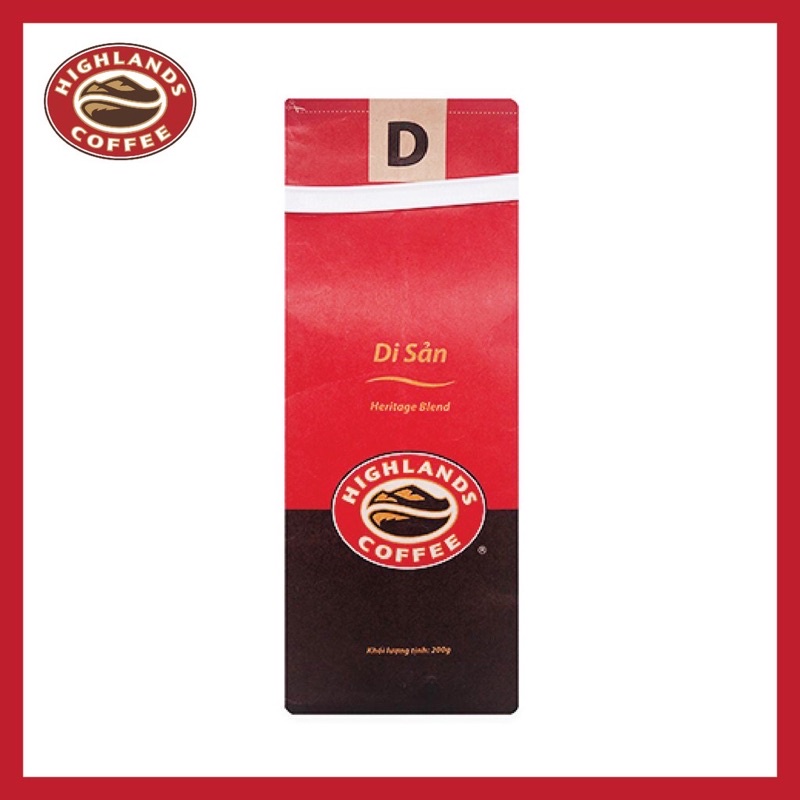 GÓI 200g CÀ PHÊ HIGHLANDS COFFEE di sản