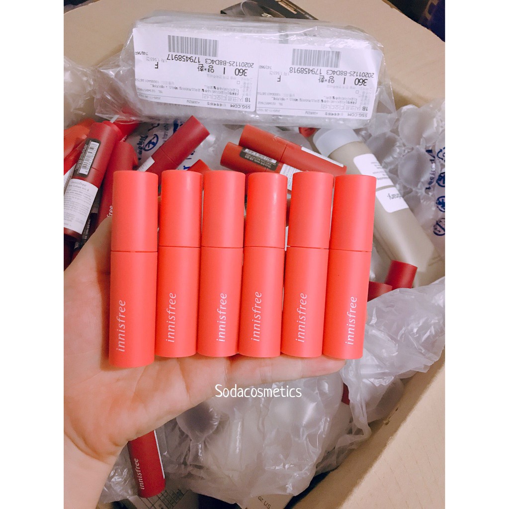 SON INNISFREE VIVID COTTON INK | Thế Giới Skin Care