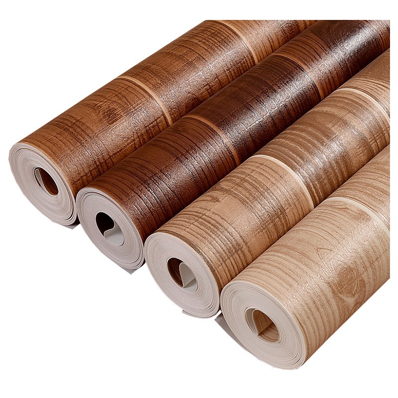53cm * 9.5m wallpaper Non-self-adhesive PVC wallpaper Vật liệu PVC chất lượng cao không có chất kết dính hình nền hạt giả gỗ giấy dán tường retro gỗ hoài cổ kết cấu màu đăng nhập cổ điển Trung Quốc phong cách Trung Quốc 3d hình nền ba chiều
