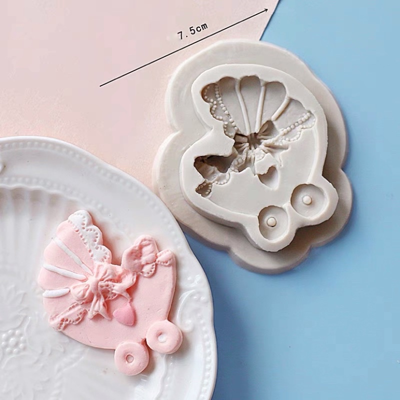 Khuôn silicone nôi baby