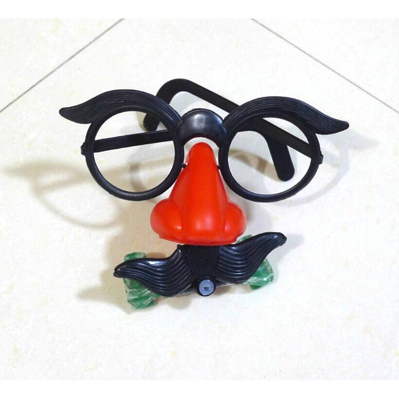 Kính Mát Gọng Tròn Hình Chú Hề Vui Nhộn Kèm Còi