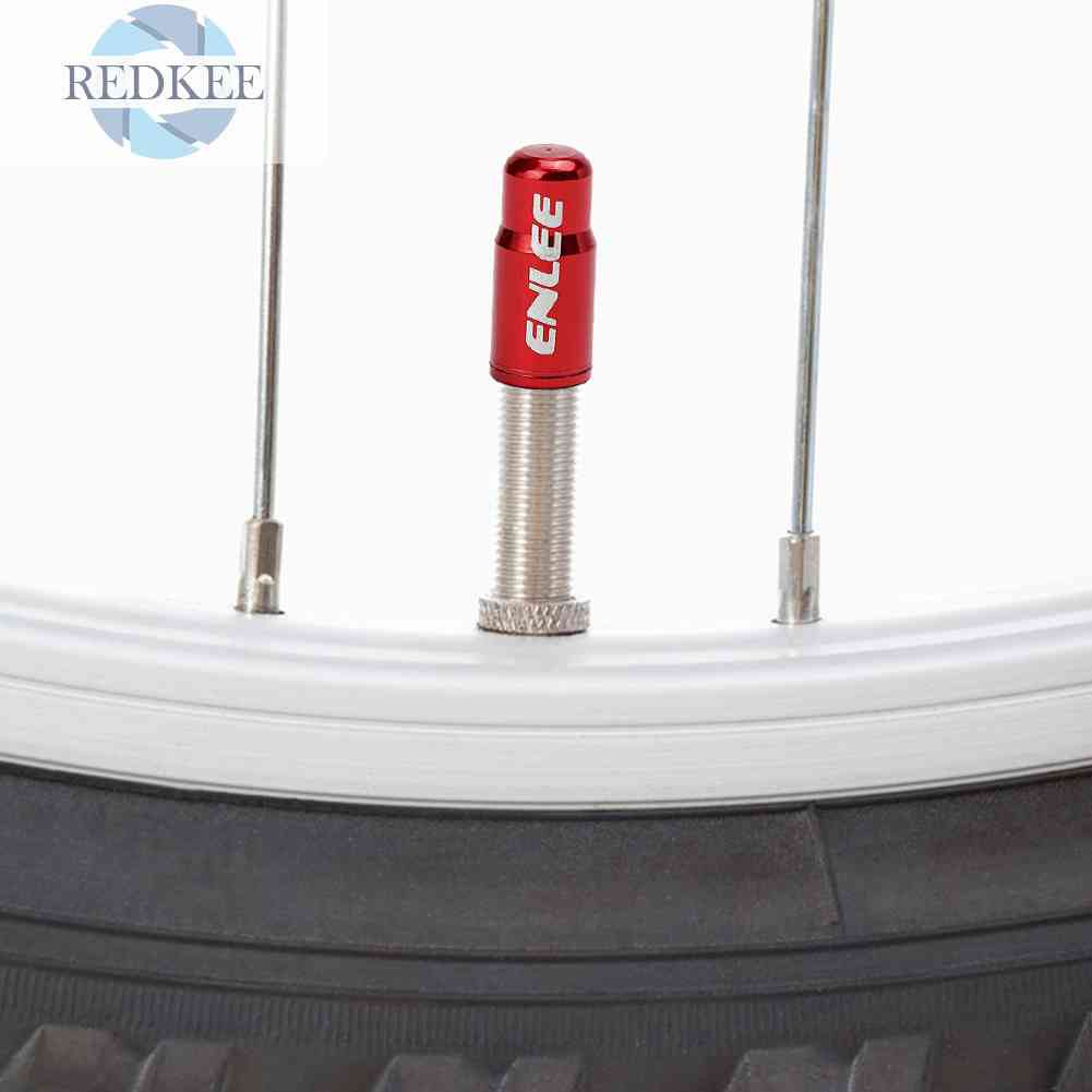 Bộ 2 Ốp Van Bánh Xe Đạp Bằng Hợp Kim Nhôm Cao Cấp