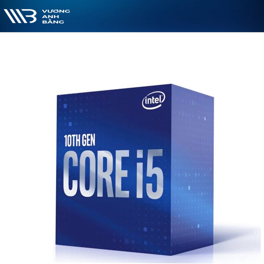 CPU Intel Core i5-10400F Box (dùng card VGA) -hàng chính hãng