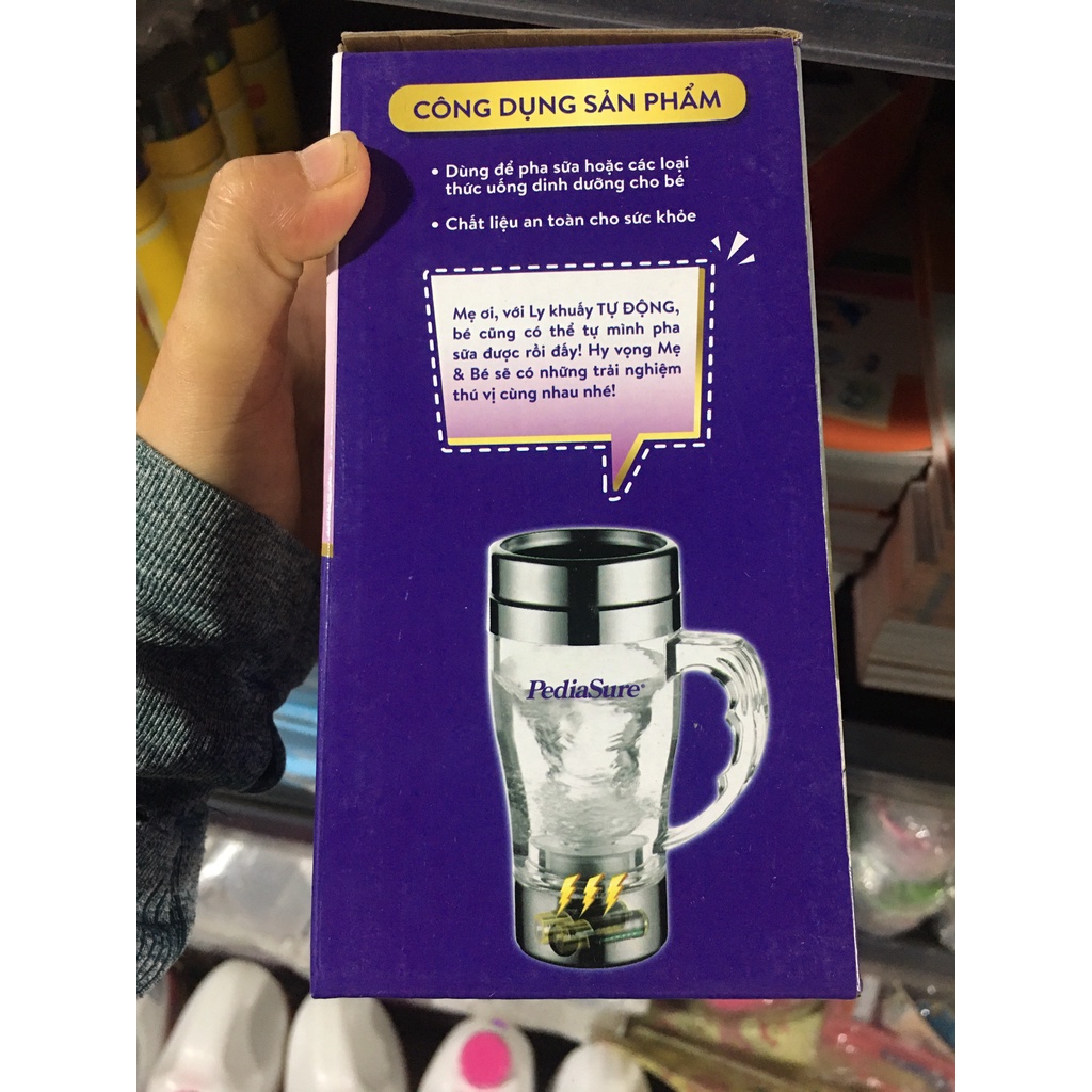 Cốc tự khuấy, ly khuấy tự động dung tích 350ml, dùng khấy sữa cafe trà tiện lợi