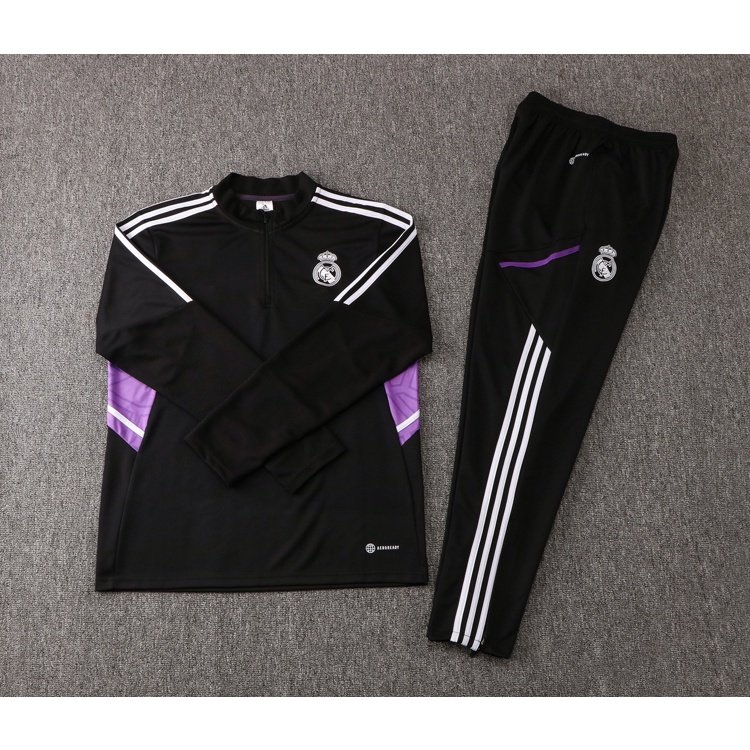 Áo Khoác Thể Thao Tay Dài Real Madrid