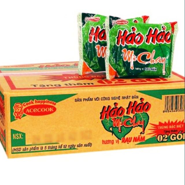 Mì tôm hảo hảo chay gói 74g