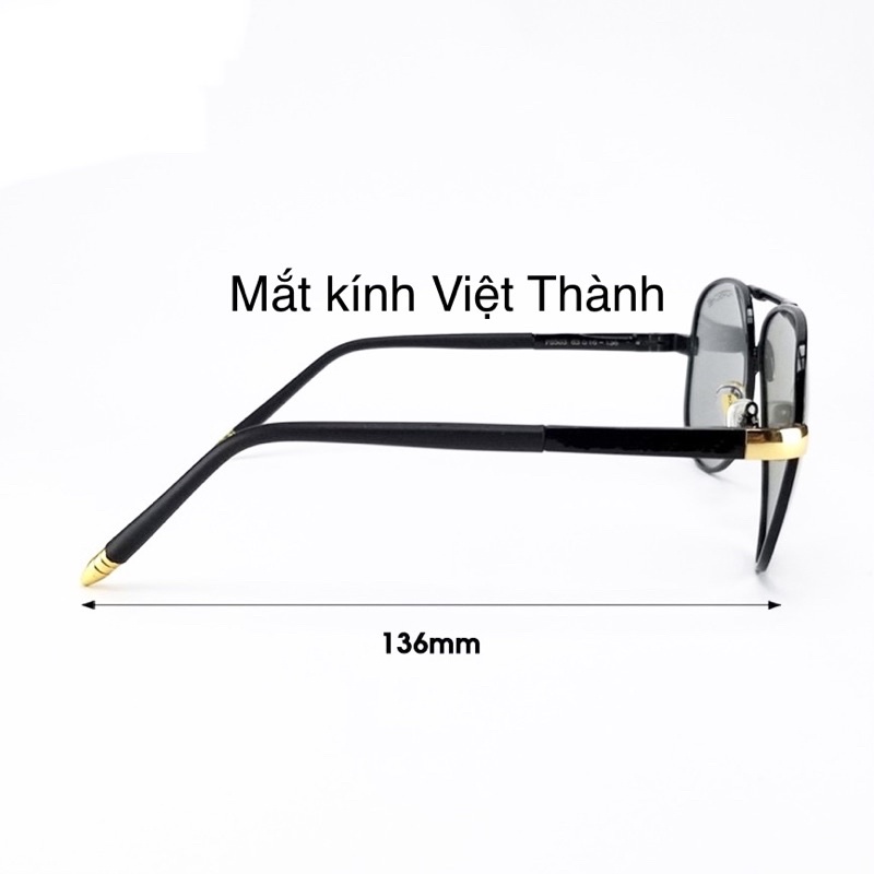 mắt Kính mát nam nữ ĐỔI MÀU PHÂN CỰC đi được ngày đêm form nhỏ DM8503