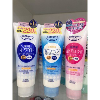 Auth Nhật🍀 Sữa Rửa Mặt Kose Softymo 220g Nhật Bản