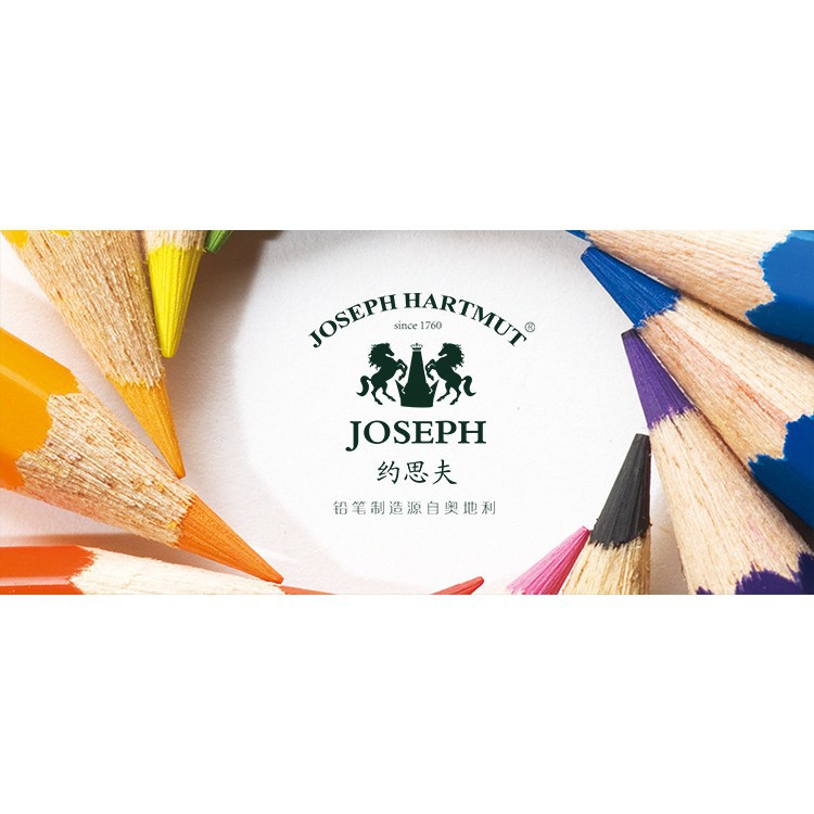 Hộp bút chì màu khô cao cấp COLOR PENCIL JOSEPH 36/48/72 màu hộp giấy