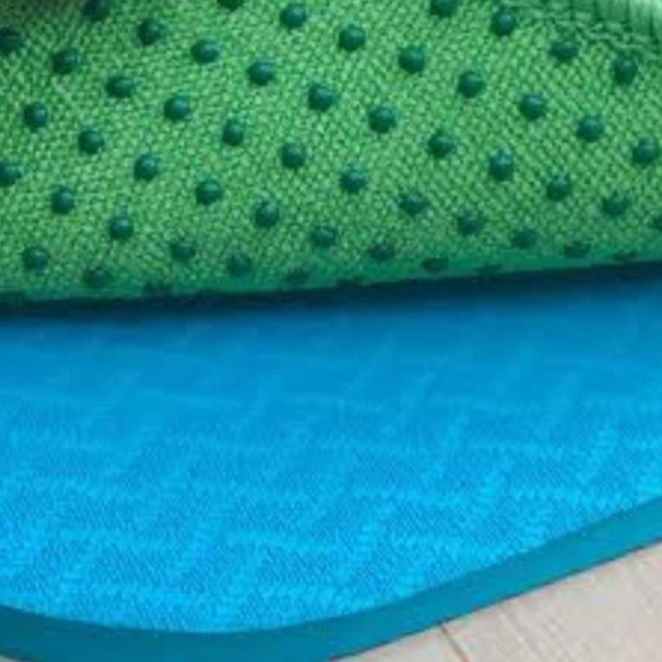 Khăn Trải Thảm Yoga Chống Trượt  M1KHANSILICON Loại 1 Dày Dặn, Hạt Silicon Bám Tay Và Thấm Hút
