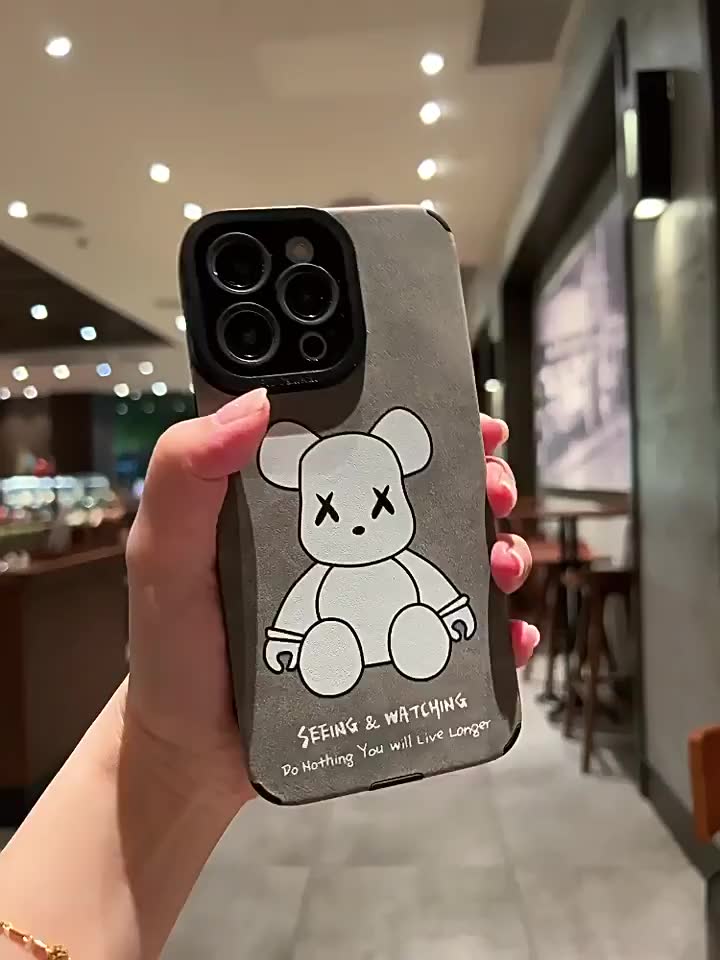 Ốp lưng iphone in hoạ tiết Kaws 3D da lộn cho 7plus/8plus/x/xs/xsmax/11/12/13/14/pro/max/promax/plus/shin/case | BigBuy360 - bigbuy360.vn
