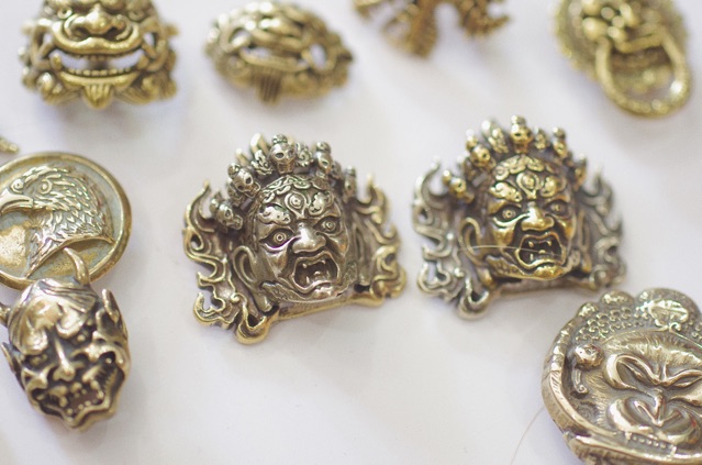 Mặt conchos kiểu, trang trí hoặc kết hợp nút bấm chén