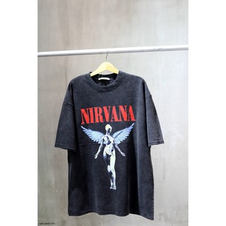 Áo Thun Tee Wash Nirvana